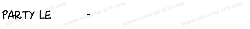 party le字体字体转换